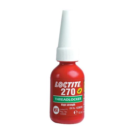 Bild von LOCTITE 270, 10ml Flasche, Farbe: Grün Schraubensicherung, hochfest 