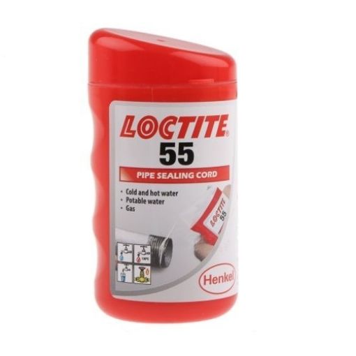 Bild von LOCTITE 55, 160m Loctite Gewindedichtfaden mit Gas- und Trinkwasserfreigabe 