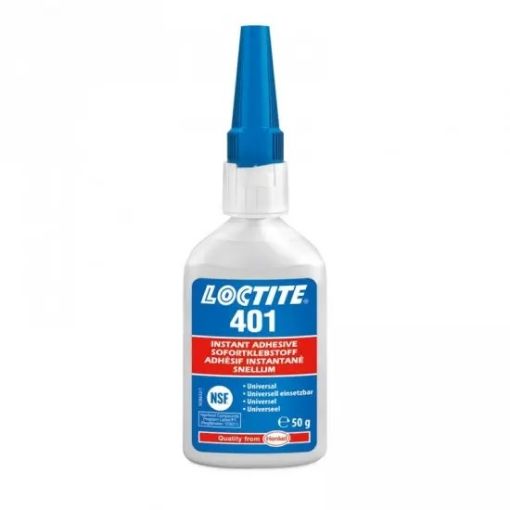 Bild von LOCTITE 401, 50g Flasche, Farbe: transparent Loctite Sekundenkleber, 1K 