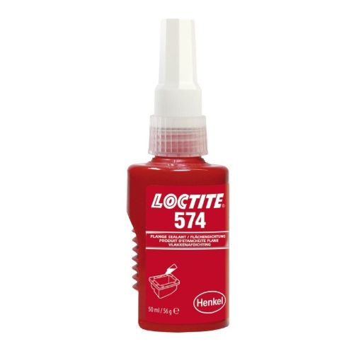 Bild von LOCTITE 574, 50ml Akkordeonflasche, Farbe: Orange Loctite Flächendichtung 