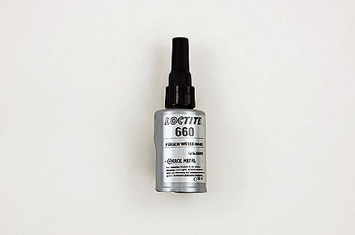 Bild von LOCTITE 660, 50ml Akkordeonflasche, Farbe: silbergrau Hochfest, spaltfüllend für Reparaturen, Farbe: silbergrau 