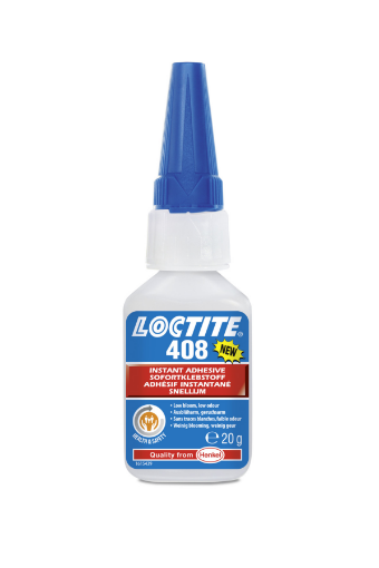 Bild von LOCTITE 408, 50g Flasche hochtemperaturbeständiger Sekundenkleber  